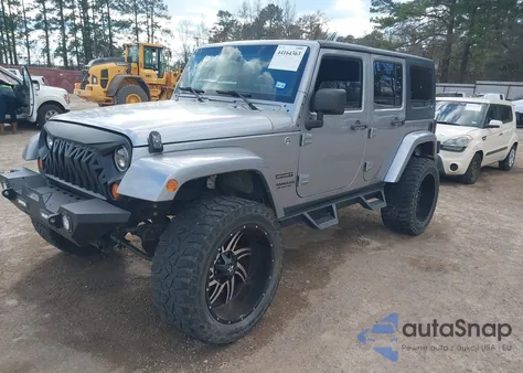 2013 Jeep Wrangler Unlimited Sport из США, поврежденный, VIN 1C4BJWDG5DL609427